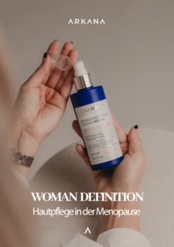 A1 Poster "Woman Definition - Hautpflege in der Menopause"